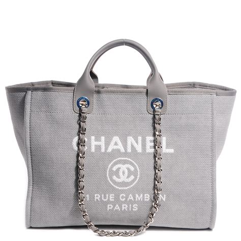 chanel tote canvas bag